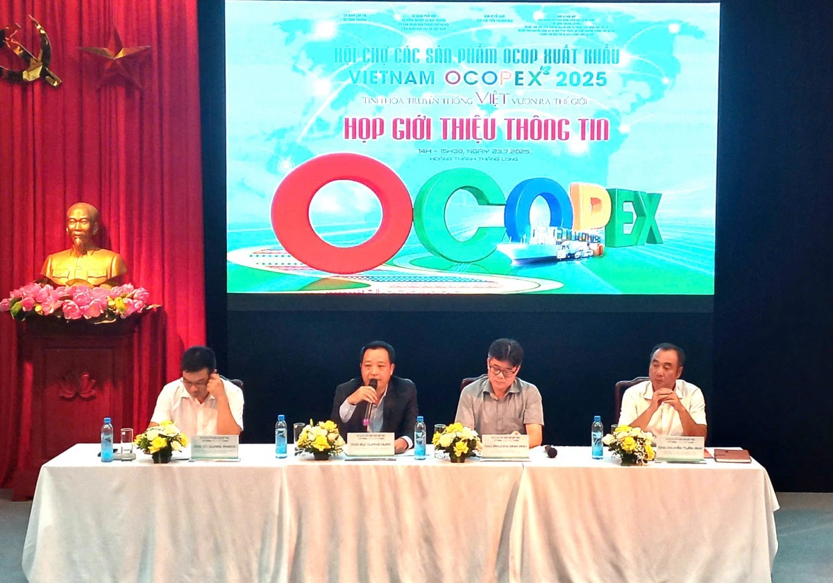 Hàng nghìn mặt hàng đạt chứng nhận OCOP sẽ góp mặt tại Hội chợ OCOP xuất khẩu 2025 Hàng nghìn mặt hàng đạt chứng nhận OCOP sẽ góp mặt tại Hội chợ OCOP xuất khẩu 2025