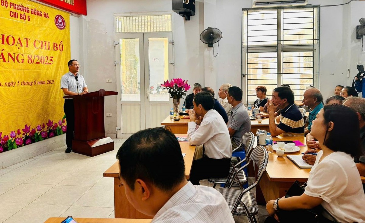 Chi bộ là hạt nhân nòng cốt trong xây dựng chính quyền hai cấp tại phường Đống Đa