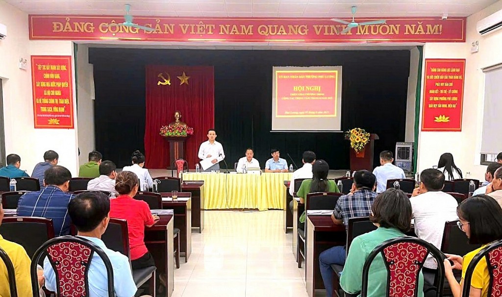 Phường Phú Lương: Đẩy nhanh công tác giải phóng mặt bằng các dự án trọng điểm