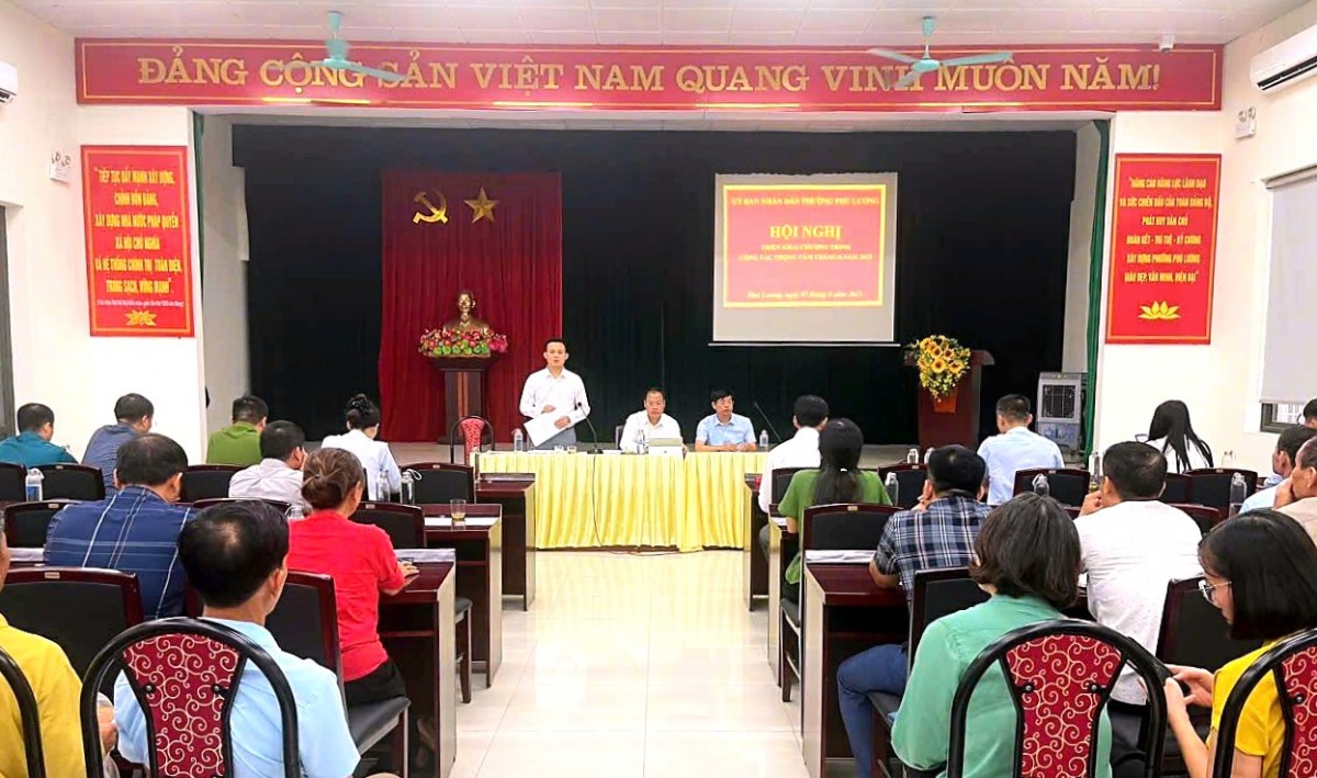 Phường Phú Lương: Đẩy nhanh công tác giải phóng mặt bằng các dự án trọng điểm