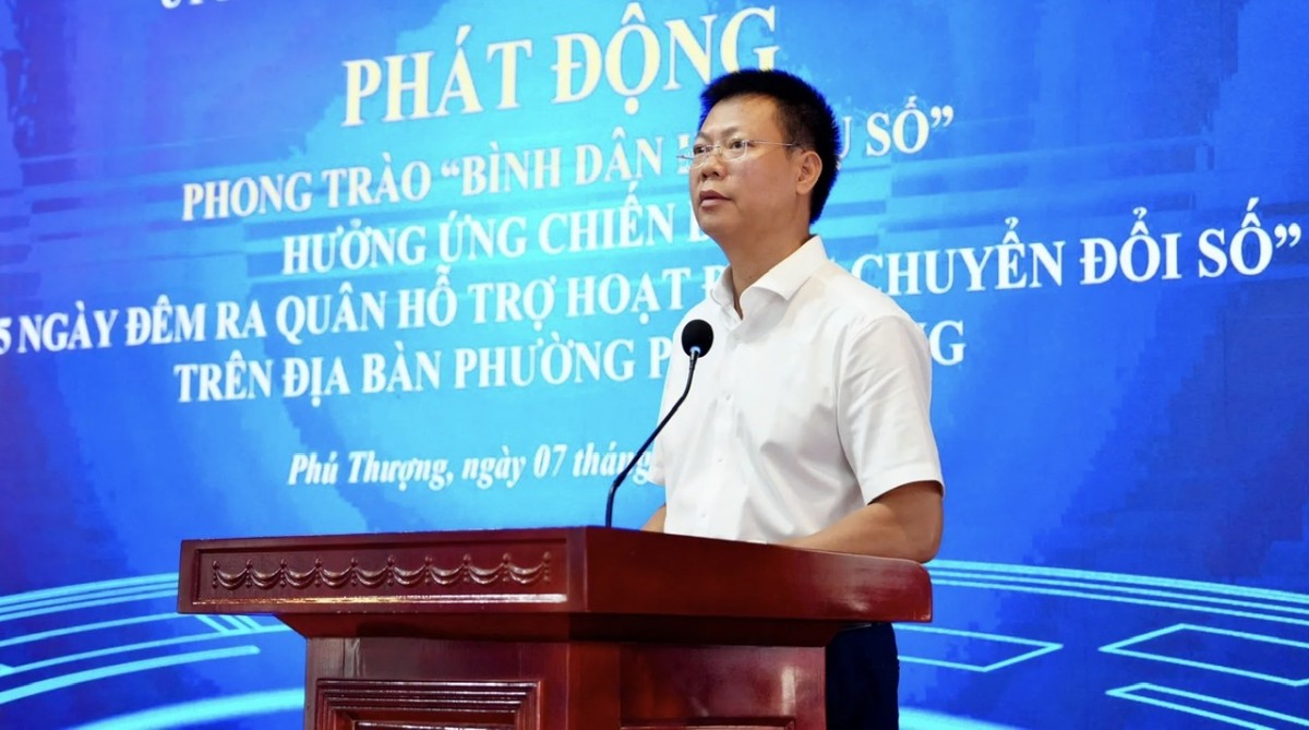 Phường Phú Thượng: Lan tỏa tri thức, thúc đẩy chuyển đổi số toàn dân Phường Phú Thượng: Lan tỏa tri thức, thúc đẩy chuyển đổi số toàn dân