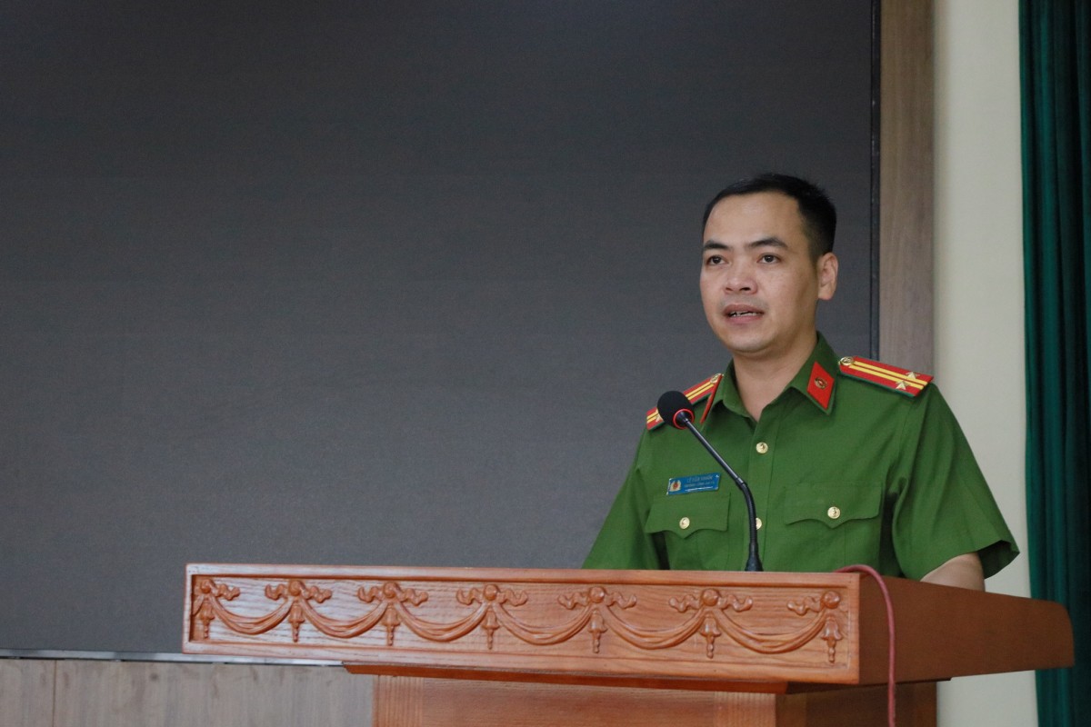 Đảm bảo an ninh trật tự phục vụ Đại hội Đại biểu Đảng bộ xã Cổ Đô