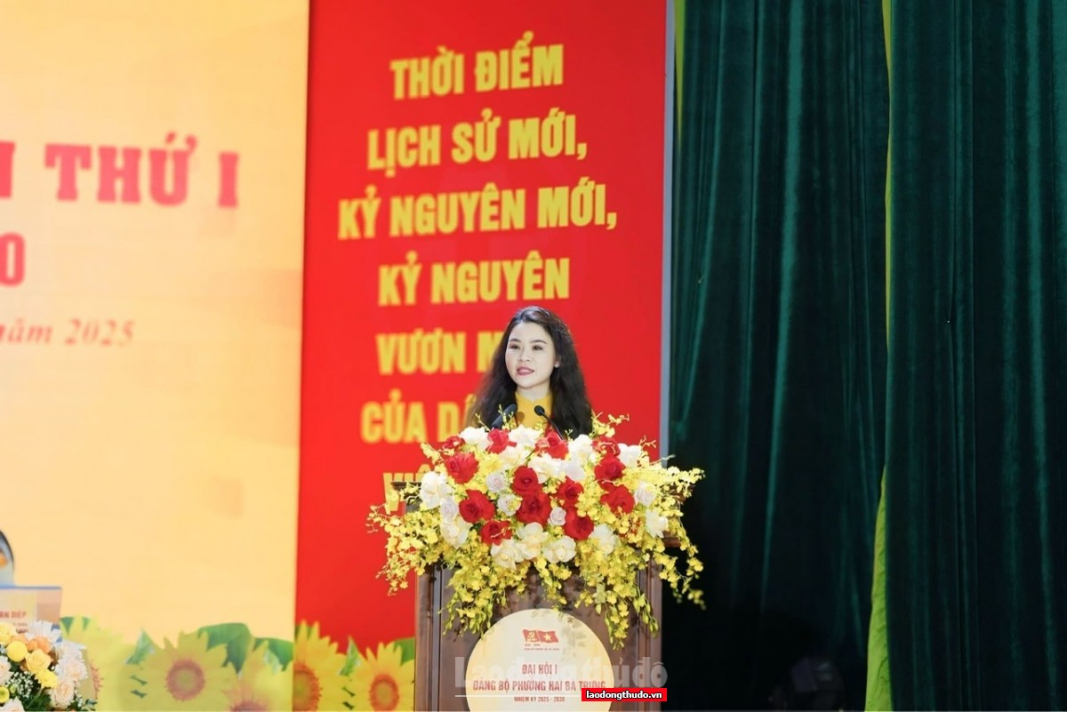 226 đại biểu dự Đại hội đại biểu Đảng bộ phường Hai Bà Trưng
