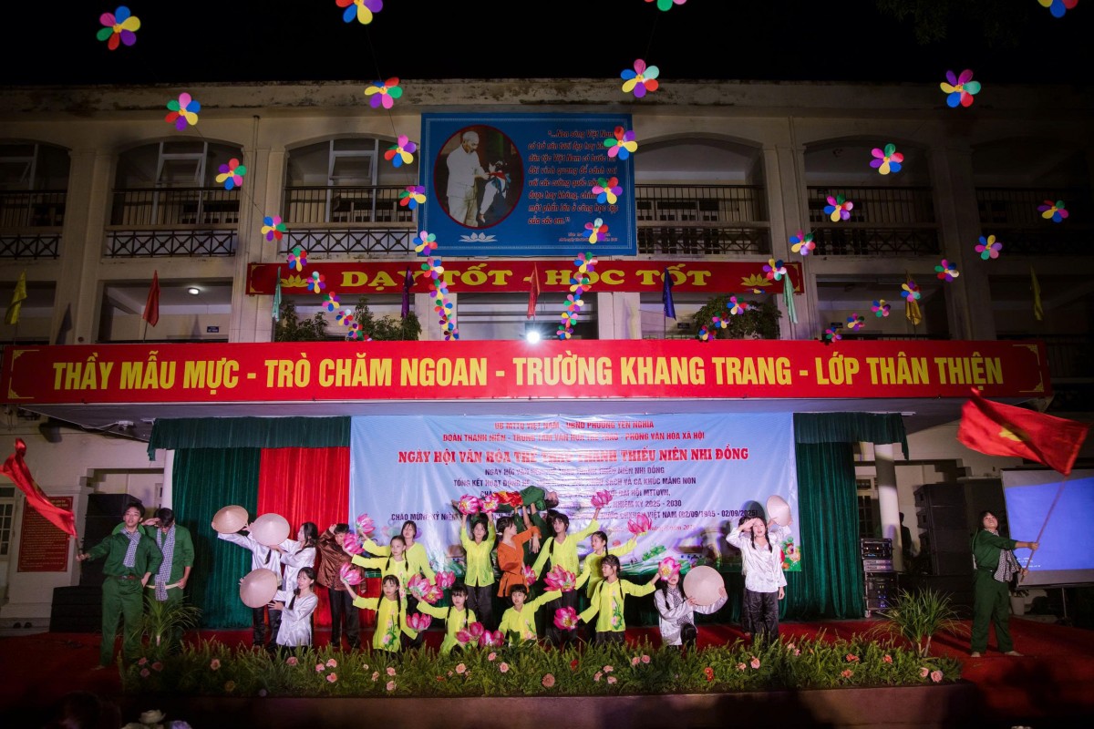 Sôi nổi Ngày hội văn hóa, thể thao thanh thiếu niên, nhi đồng phường Yên Nghĩa