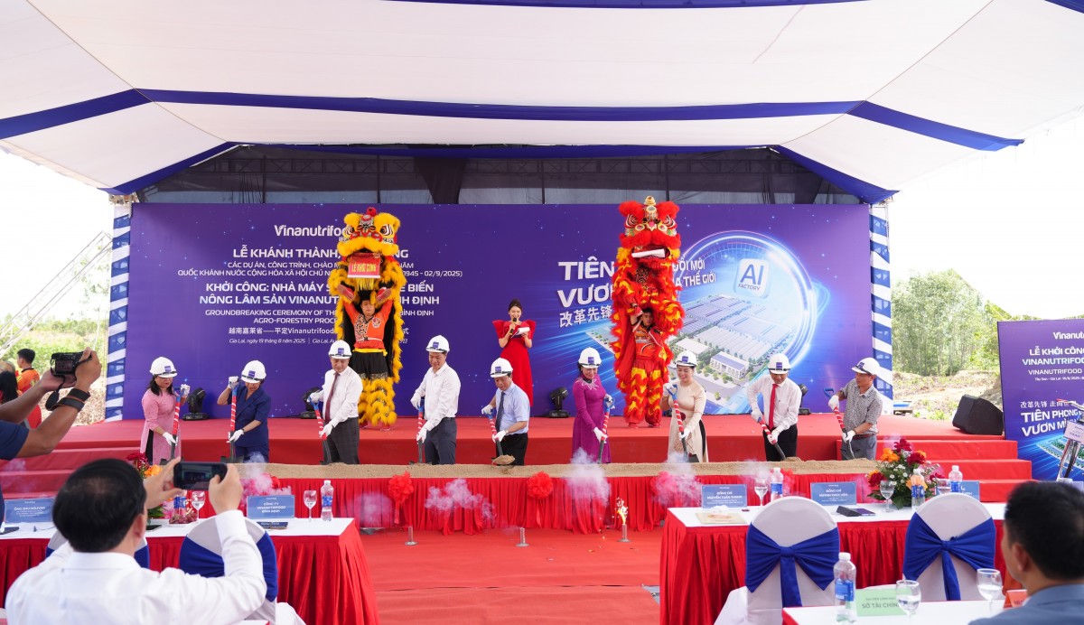 Gia Lai: Khởi công xây dựng nhà máy chế biến nông nghiệp AI đầu tiên tại Việt Nam