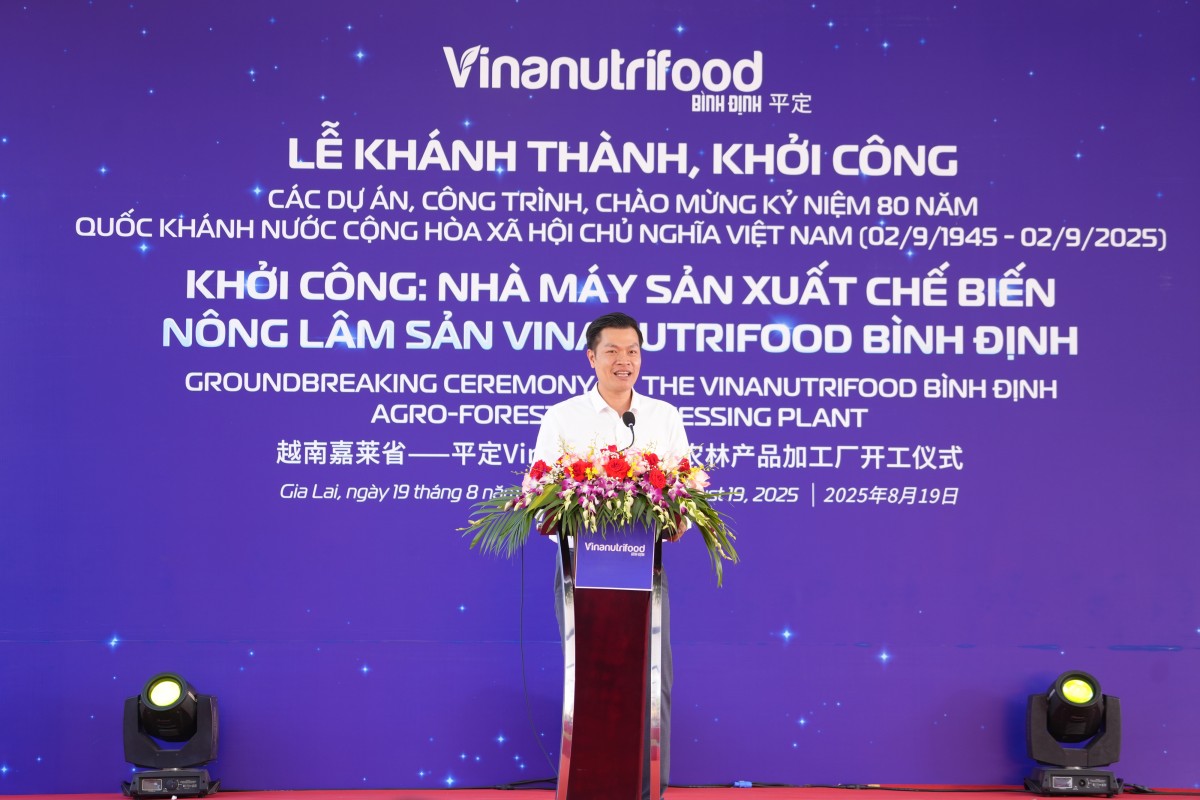 Gia Lai: Khởi công xây dựng nhà máy chế biến nông nghiệp AI đầu tiên tại Việt Nam