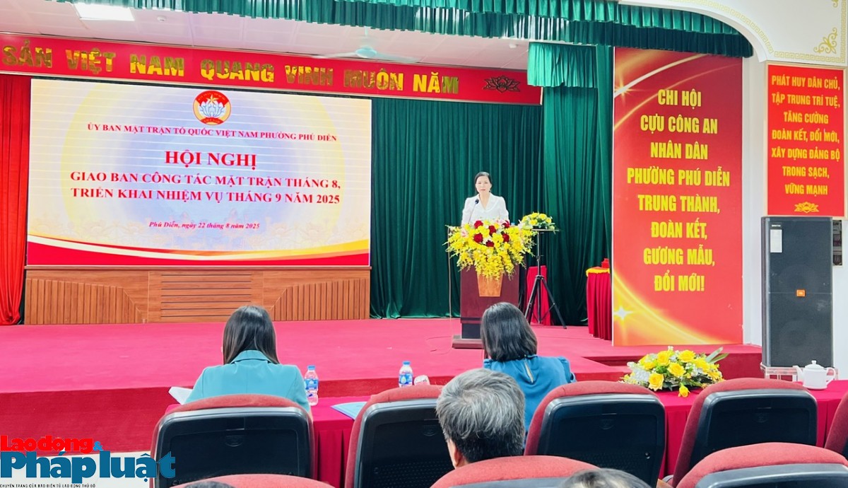 Ủy ban Mặt trận Tổ quốc Việt Nam phường Phú Diễn: Sẵn sàng cho Đại hội đại biểu lần thứ I