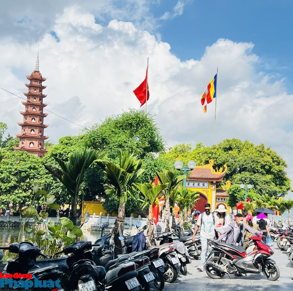 Phường Tây Hồ rực rỡ cờ hoa chào mừng Quốc Khánh 2/9 Phường Tây Hồ rực rỡ cờ hoa chào mừng Quốc Khánh 2/9