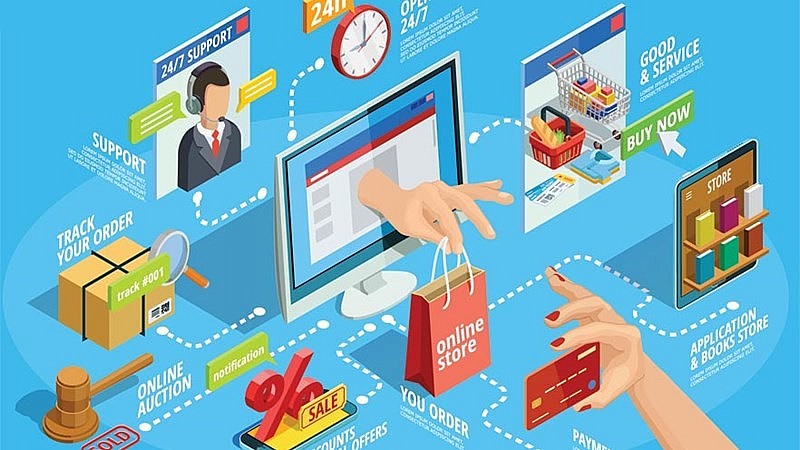 Thu thuế thương mại điện tử, kinh tế số 8 tháng đạt gần 135.000 tỷ đồng