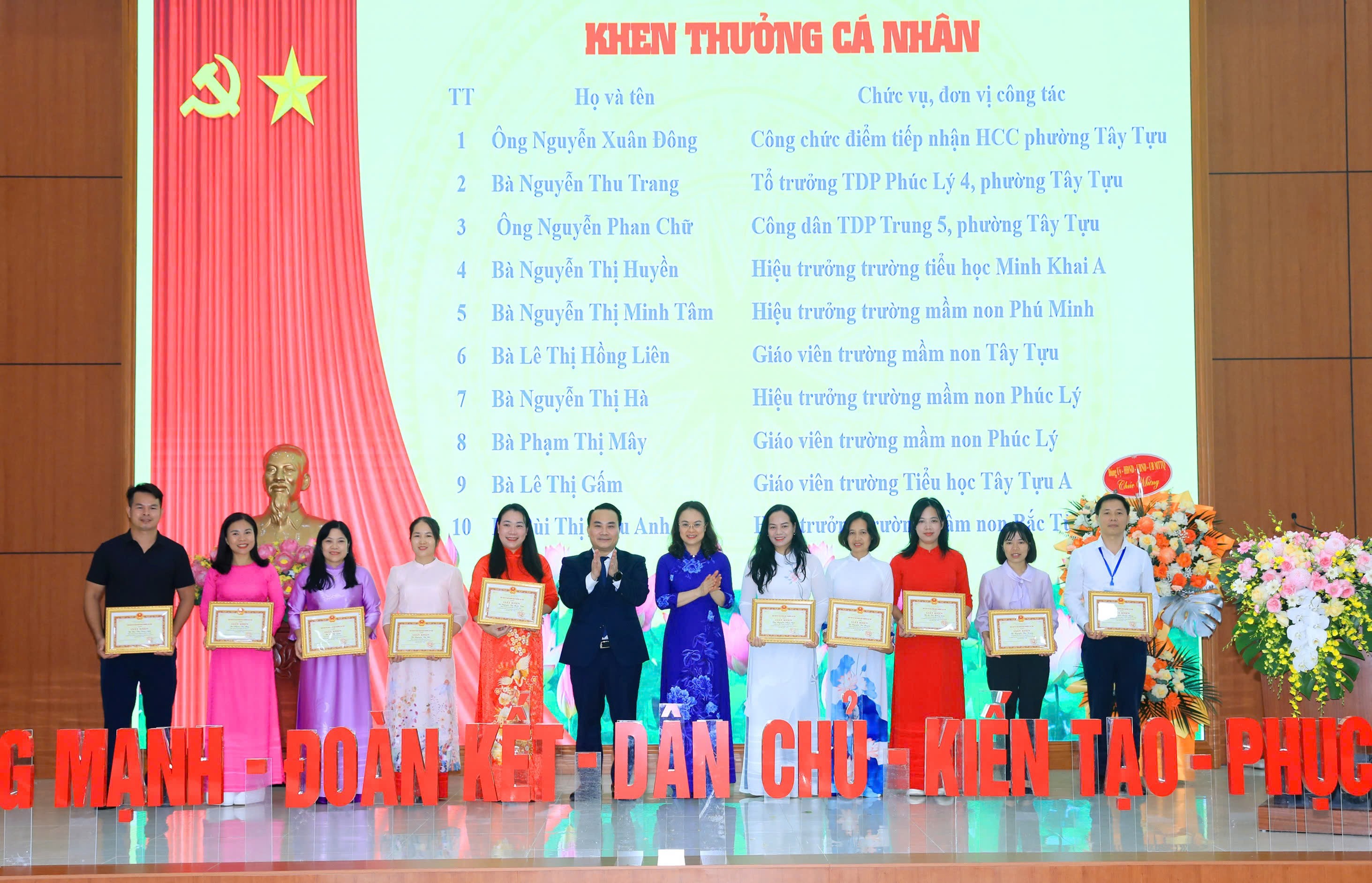 Phường Tây Tựu: Lan tỏa mạnh mẽ các phong trào thi đua yêu nước