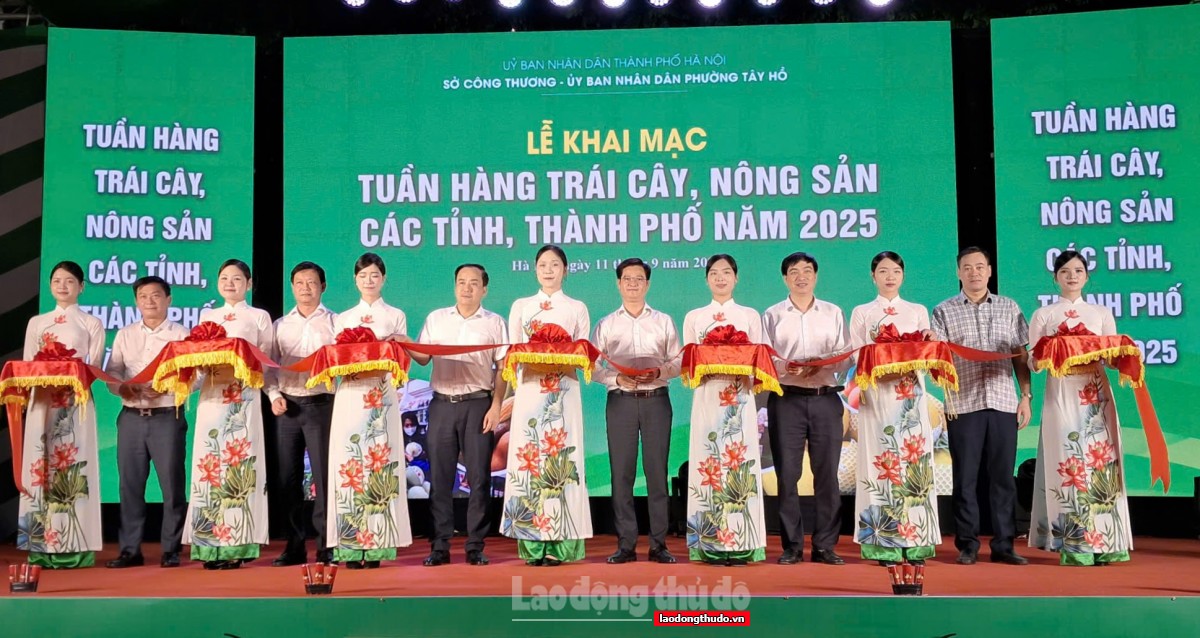 Tuần hàng trái cây, nông sản 2025: Cầu nối quảng bá và tiêu thụ sản phẩm OCOP