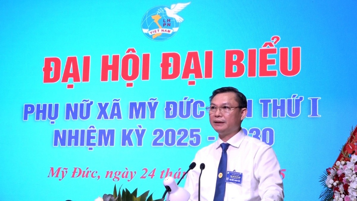 Hội Liên hiệp Phụ nữ xã Mỹ Đức tổ chức thành công Đại hội đại biểu lần thứ I