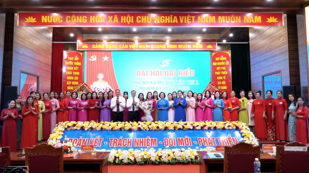 Hội Liên hiệp Phụ nữ xã Mỹ Đức tổ chức thành công Đại hội đại biểu lần thứ I