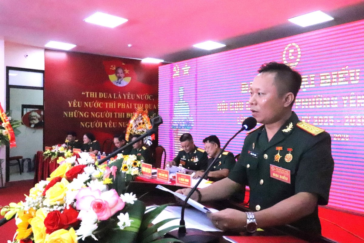 Ông Đoàn Viết Mạnh làm Chủ tịch Hội CCB phường Yên Nghĩa, nhiệm kỳ 2025 -2030