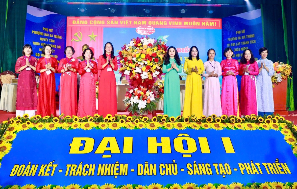 Bà Nguyễn Thanh Tú làm Chủ tịch Hội LHPN phường Hai Bà Trưng