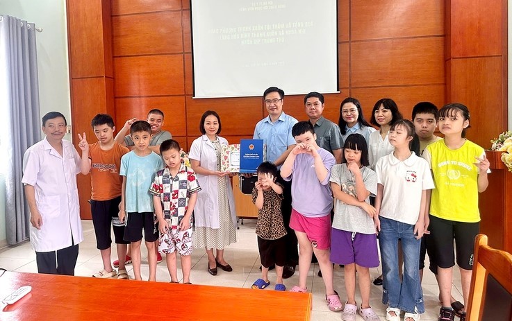 Phường Thanh Xuân quan tâm, chăm lo cho trẻ khuyết tật, hoàn cảnh khó khăn