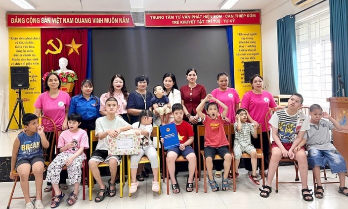 Phường Thanh Xuân quan tâm, chăm lo cho trẻ khuyết tật, hoàn cảnh khó khăn