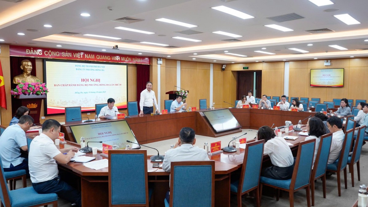 Đảng bộ phường Đống Đa: Tập trung chuyển đổi số, phấn đấu hoàn thành xuất sắc các chỉ tiêu năm 2025