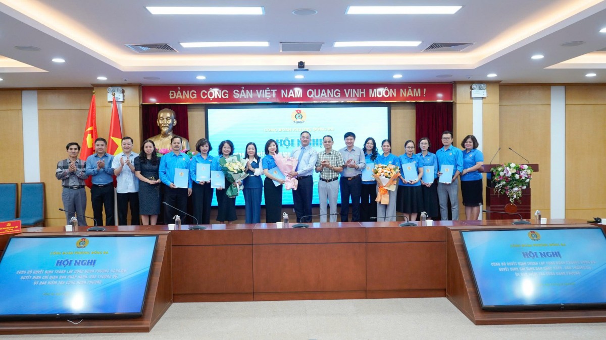 Ra mắt Công đoàn phường Đống Đa