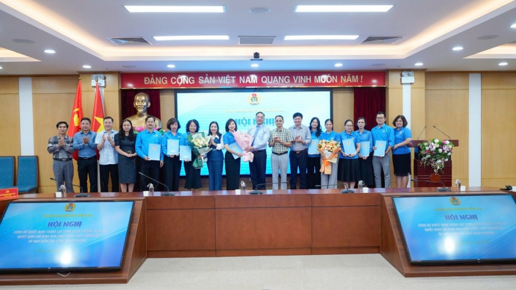 Ra mắt Công đoàn phường Đống Đa