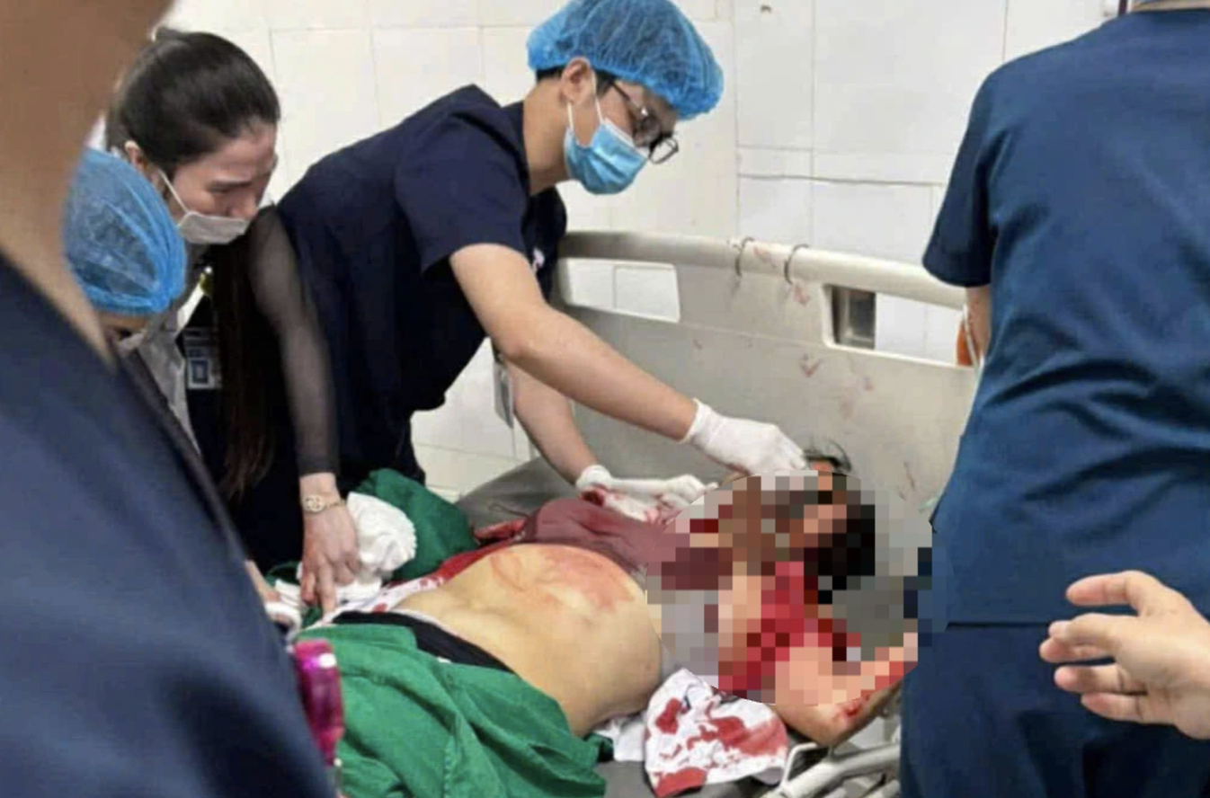 Nghệ An: Người đàn ông xông vào bệnh viện dùng hung khí đâm nhiều người bị thương