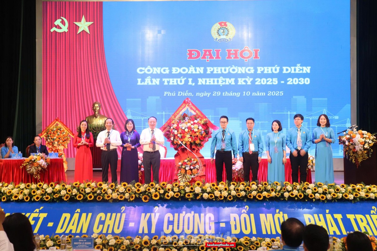 Công đoàn phường Phú Diễn: Đổi mới, đoàn kết, phát triển trong giai đoạn mới Công đoàn phường Phú Diễn: Đổi mới, đoàn kết, phát triển trong giai đoạn mới