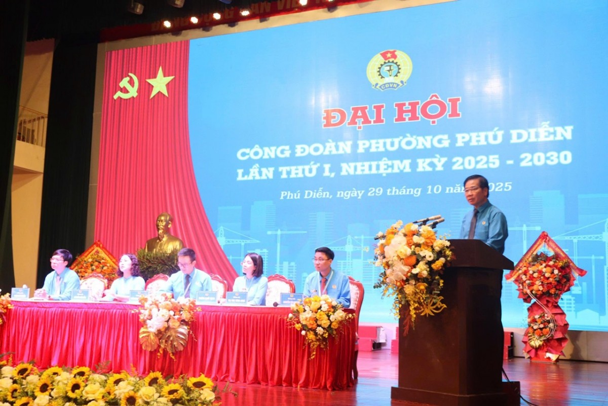 Công đoàn phường Phú Diễn: Đổi mới, đoàn kết, phát triển trong giai đoạn mới