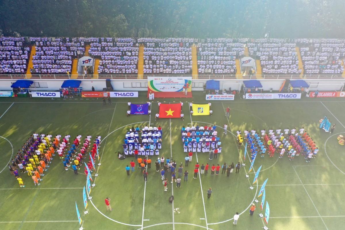 Khai mạc Vòng chung kết toàn quốc - Giải Bóng đá công nhân, viên chức Việt Nam 2025 Khai mạc Vòng chung kết toàn quốc - Giải Bóng đá công nhân, viên chức Việt Nam 2025