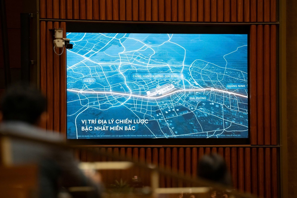 Chính phủ trình Quốc hội chủ trương đầu tư xây dựng Cảng hàng không quốc tế Gia Bình