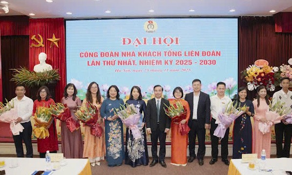 Tổ chức thành công Đại hội lần thứ I Công đoàn Nhà khách Tổng Liên đoàn