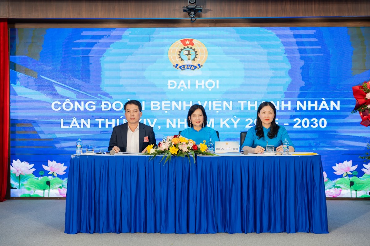 Đại hội Công đoàn Bệnh viện Thanh Nhàn nhiệm kỳ 2025 - 2030
