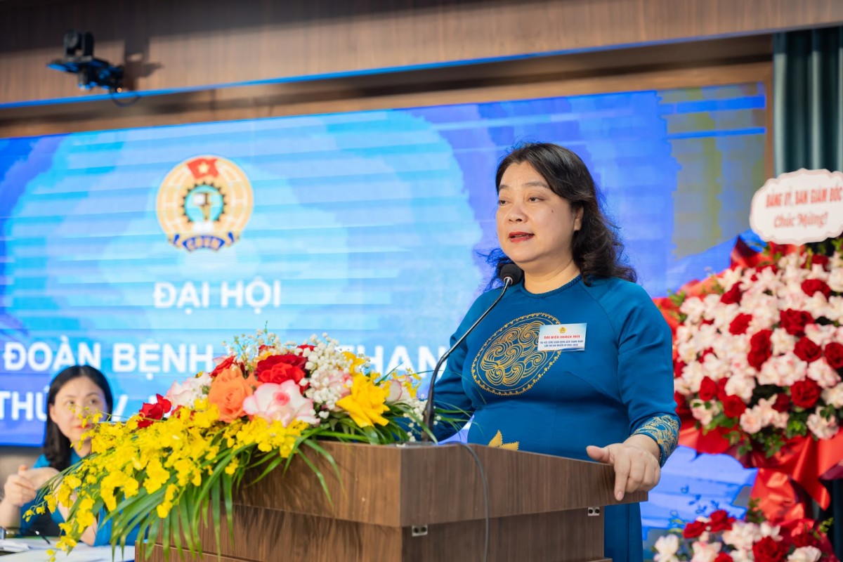 Đại hội Công đoàn Bệnh viện Thanh Nhàn nhiệm kỳ 2025 - 2030