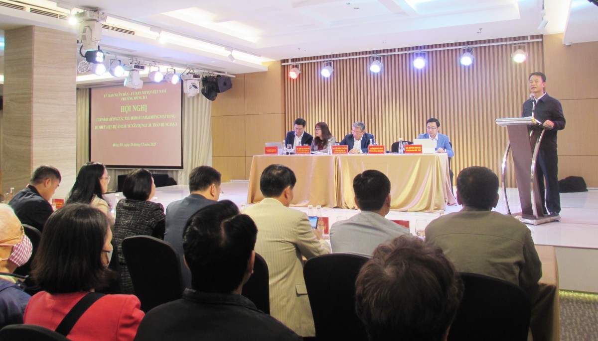 Người dân phường Hồng Hà đồng thuận xây dựng cầu Trần Hưng Đạo