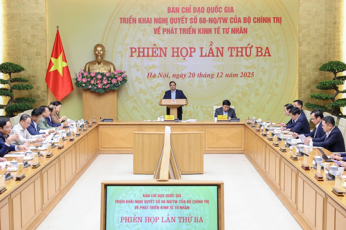 Thủ tướng Phạm Minh Chính: Kinh tế tư nhân phải trở thành động lực quan trọng nhất của nền kinh tế