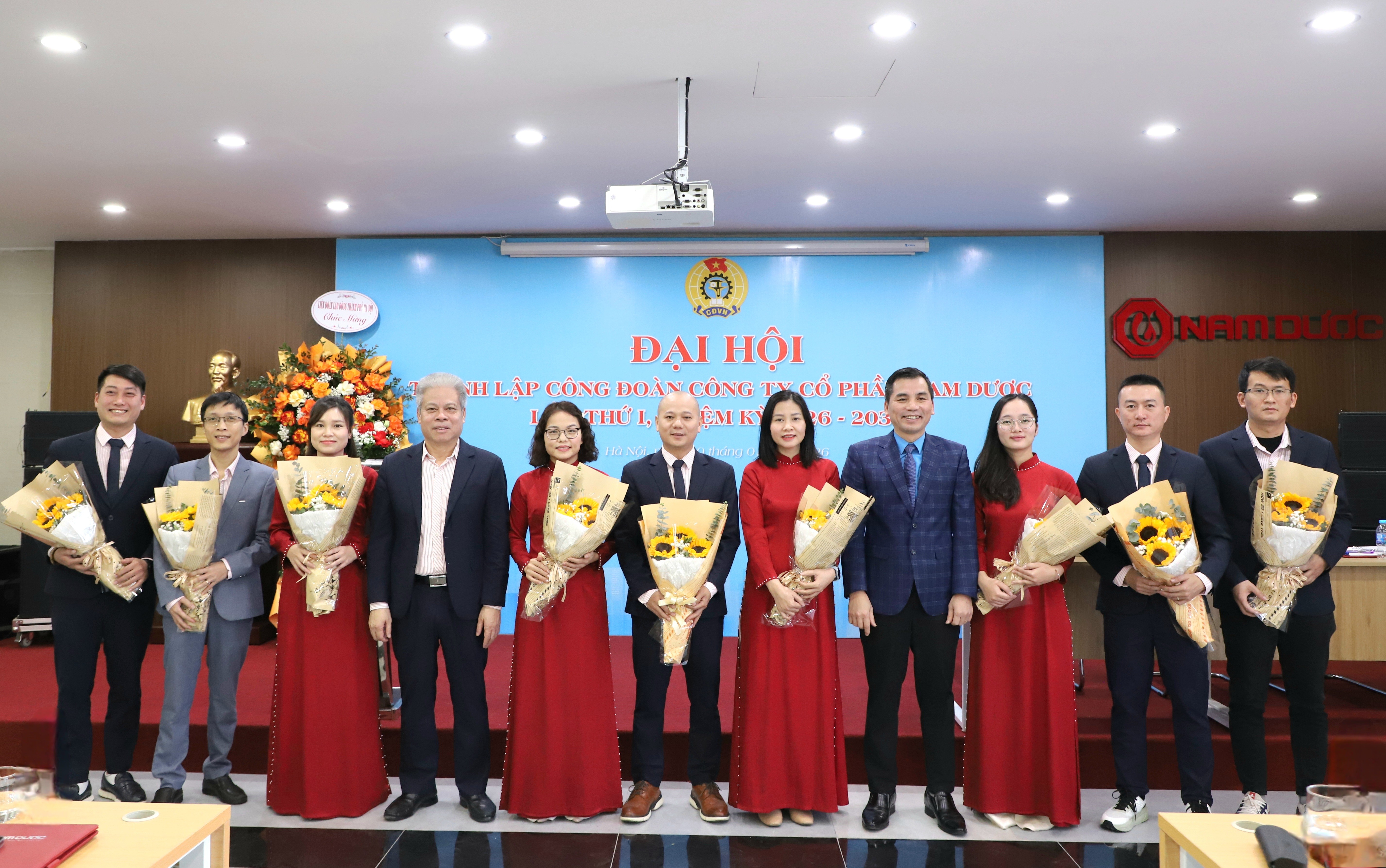 Thành lập Công đoàn Công ty cổ phần Nam Dược Thành lập Công đoàn Công ty cổ phần Nam Dược
