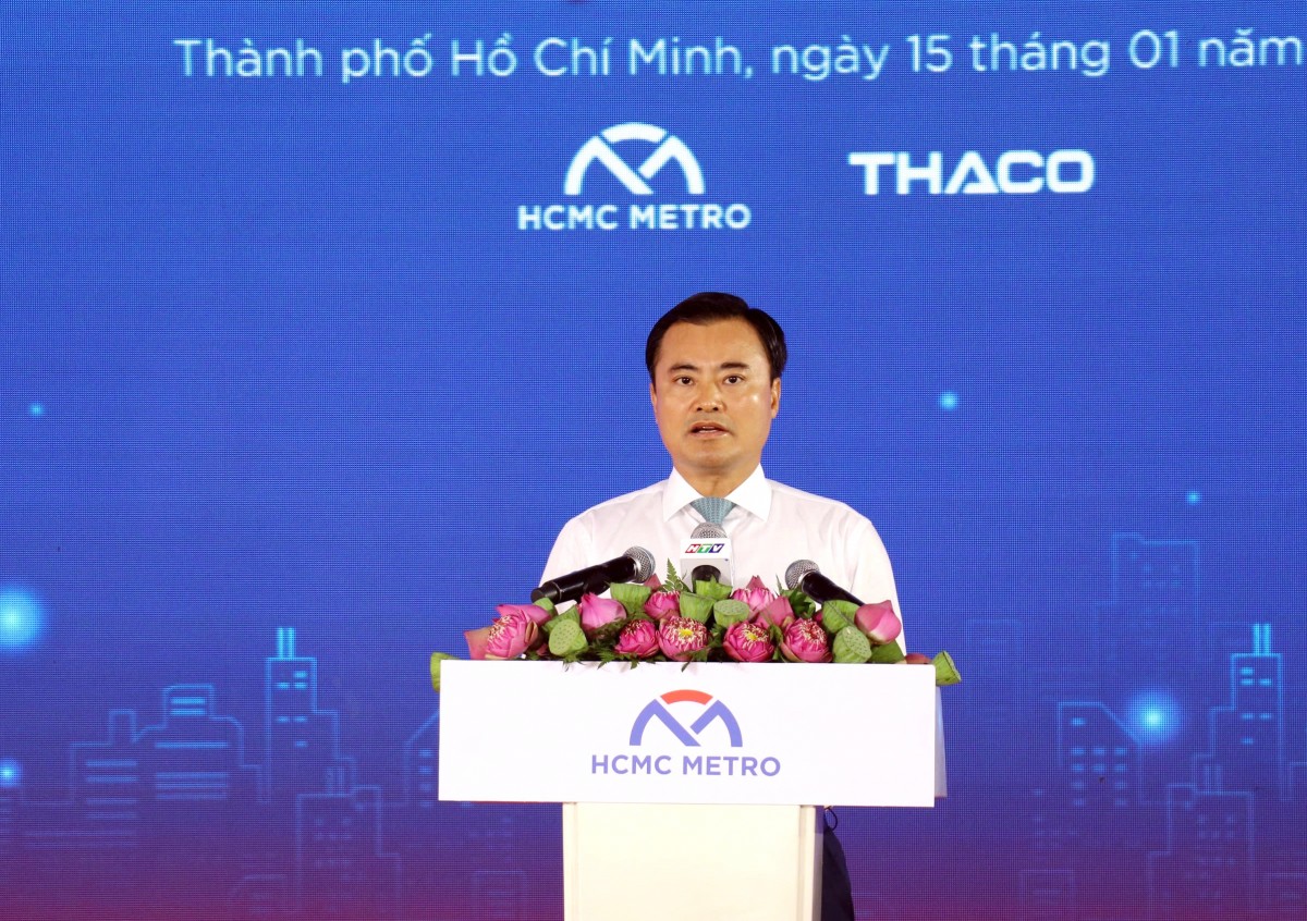 Khởi công tuyến metro Bến Thành - Tham Lương Khởi công tuyến metro Bến Thành - Tham Lương