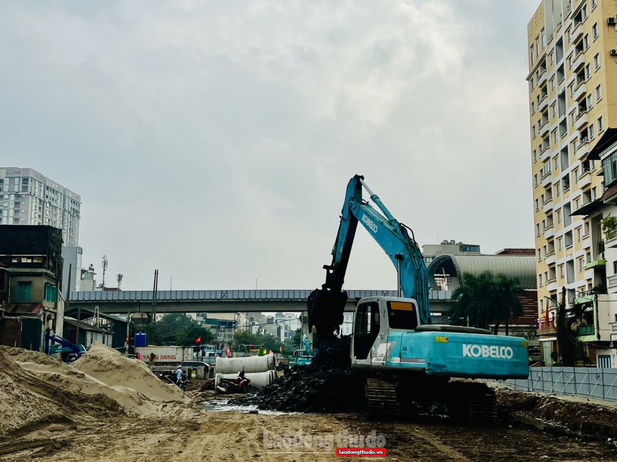 Đường Vành đai 1 đoạn Hoàng Cầu - Voi Phục sẽ có hai cầu vượt lớn, phấn đấu hoàn thành năm 2026 Đường Vành đai 1 đoạn Hoàng Cầu - Voi Phục sẽ có hai cầu vượt lớn, phấn đấu hoàn thành năm 2026