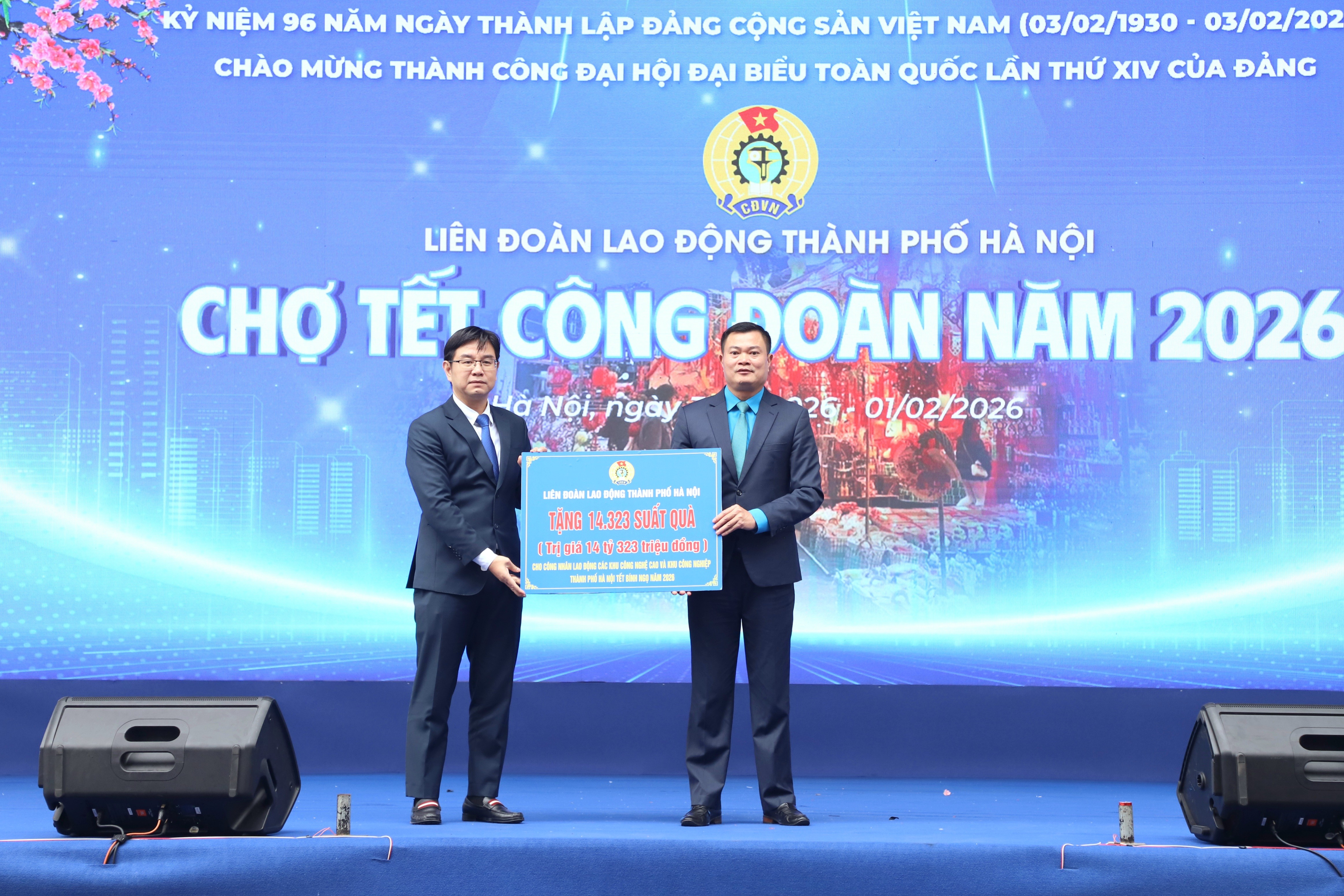 Khai mạc Chợ Tết Công đoàn 2026: Ấm áp nghĩa tình Công đoàn Thủ đô Khai mạc Chợ Tết Công đoàn 2026: Ấm áp nghĩa tình Công đoàn Thủ đô