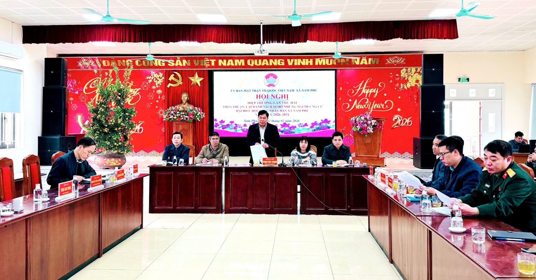 Xã Nam Phù hiệp thương lần hai, thống nhất danh sách ứng cử Hội đồng nhân dân Xã Nam Phù hiệp thương lần hai, thống nhất danh sách ứng cử Hội đồng nhân dân