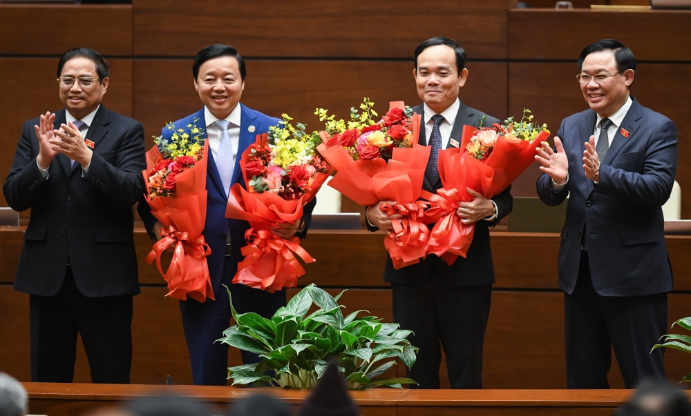 Trình Quốc hội phê chuẩn ông Trần Hồng Hà, Trần Lưu Quang làm Phó Thủ tướng