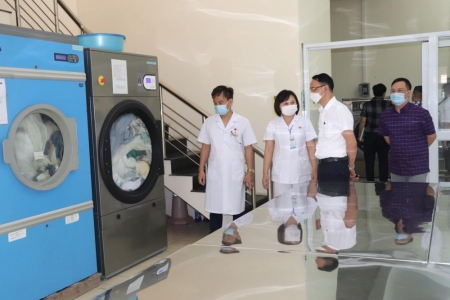 Kiểm tra công tác an toàn vệ sinh lao động tại Bệnh viện Bắc Thăng Long