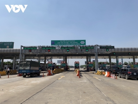 Cao tốc Hà Nội - Hải Phòng không phát sinh sự cố sau 3 tuần thu phí tự động