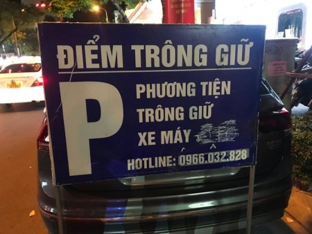 Đủ chiêu trò đối phó của chủ các điểm trông giữ xe trái phép