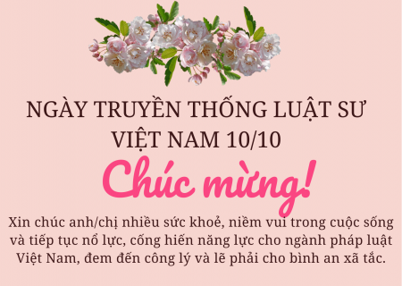 Lời chúc ý nghĩa nhân Ngày truyền thống Luật sư Việt Nam