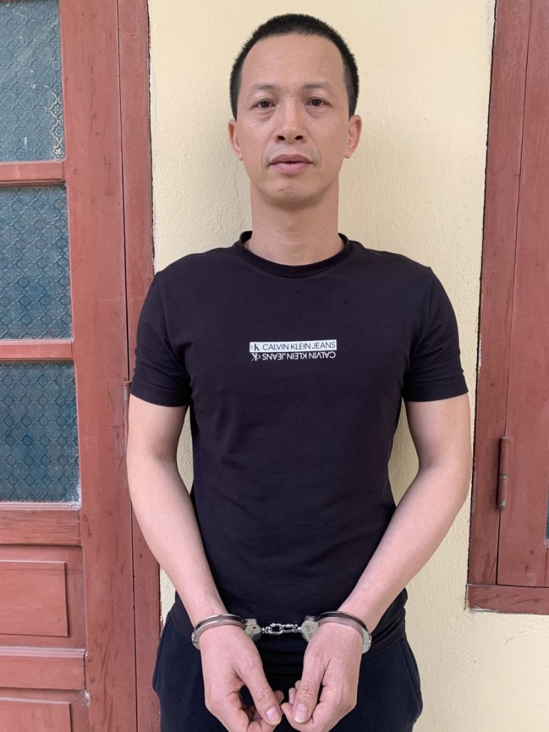 Đạt ma bị bắt giữ (ảnh Công an Thanh Hóa cung cấp)