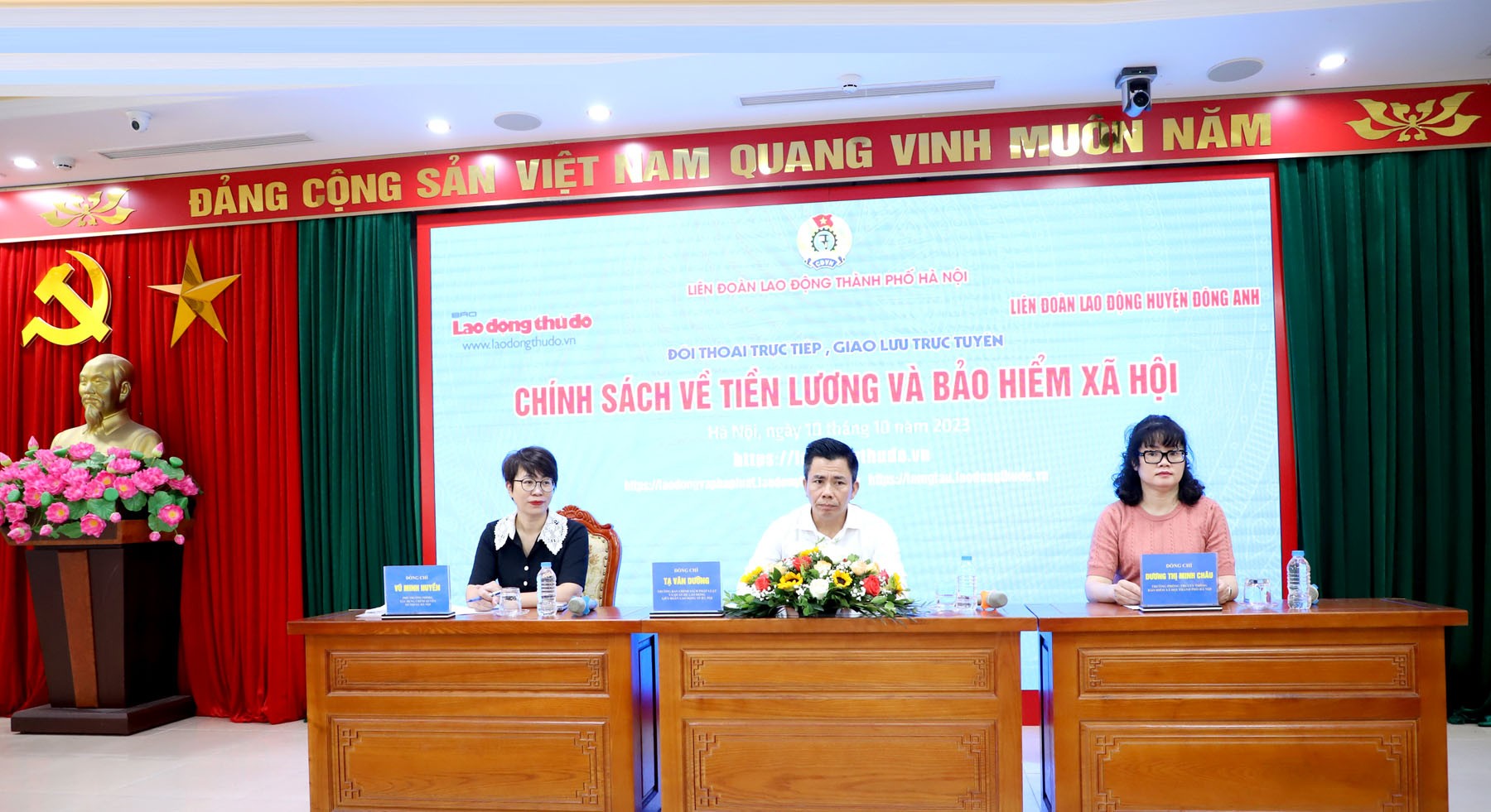 TRỰC TUYẾN: Đối thoại trực tiếp, giao lưu trực tuyến về “Chính sách về tiền lương và Bảo hiểm xã hội”