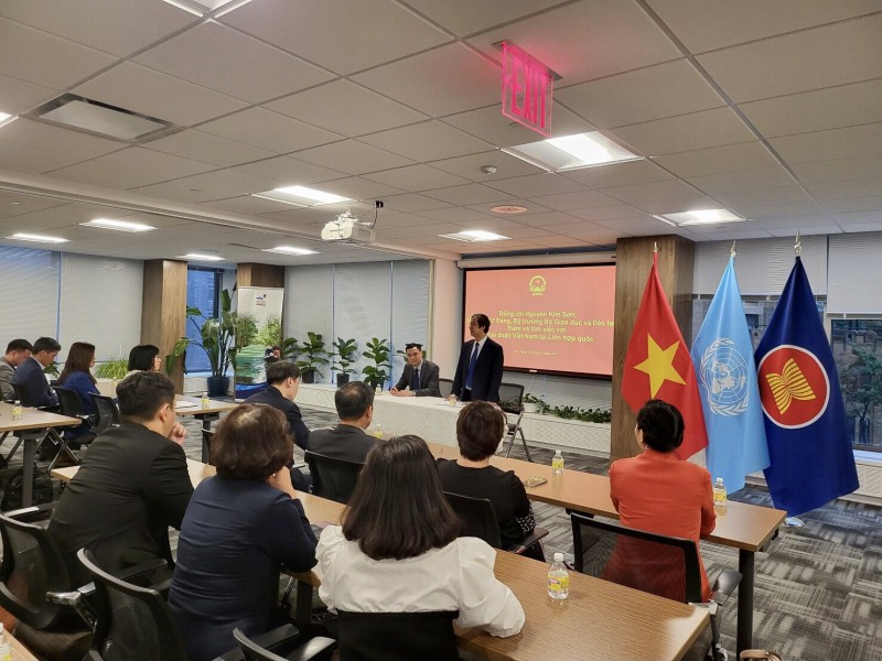 Bộ trưởng Nguyễn Kim Sơn dự Hội nghị Thượng đỉnh giáo dục tại Hoa Kỳ
